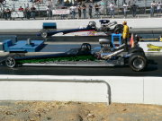 DRAGSTERS STAGED